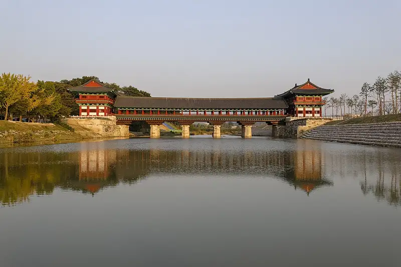 경주 춘양교지와 월정교지
