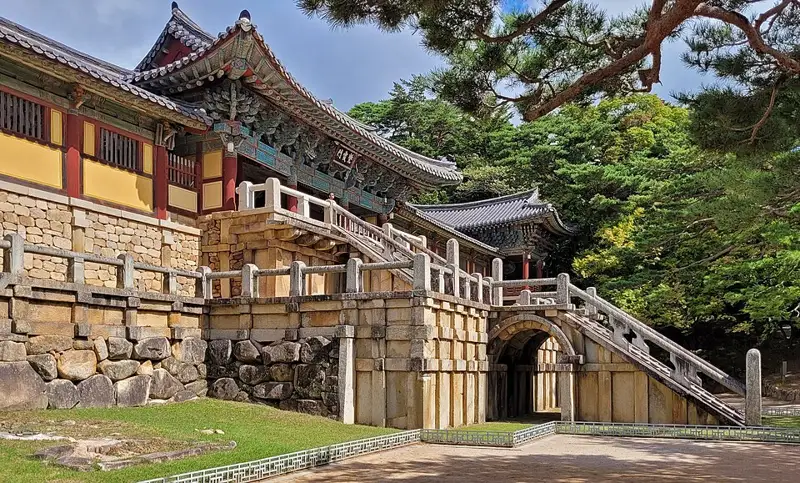 경주 불국사 청운교 및 백운교